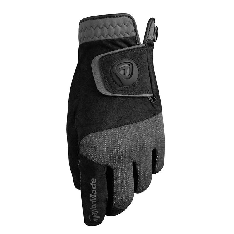 TaylorMade Rain Control rękawiczki golfowe męskie, czarne