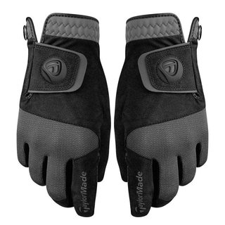 TaylorMade Rain Control rękawiczki golfowe męskie, czarne