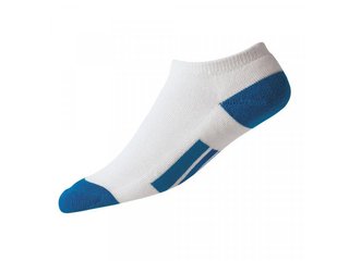 FootJoy ProDry Low Cut skarpety dziecięce, 1para, biało/niebieskie