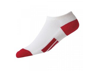 FootJoy ProDry Low Cut skarpety dziecięce, 1para, biało/czerwone