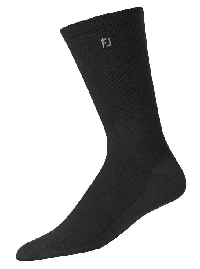 FootJoy ProDry Lightweight Crew męskie skarpetki, 1para, czarne