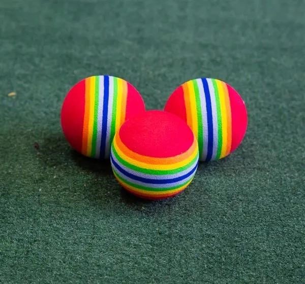 Longridge Multi-coloured Foam piłki treningowe, 6szt.