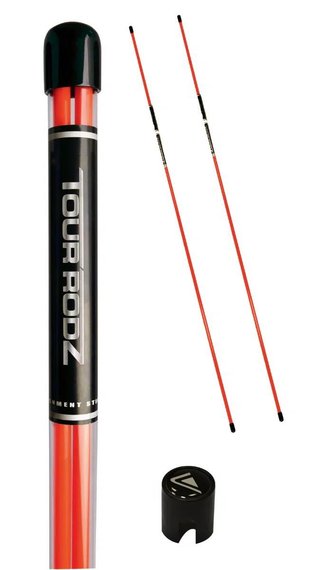 Longridge Tour Rods kijki treningowe, pomarańczowy, 2szt.