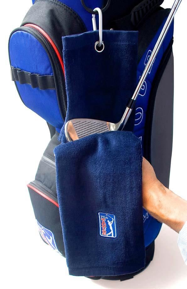 PGA Tour ręcznik golfowy, + szczotka