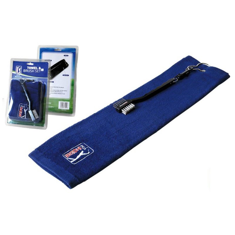 PGA Tour ręcznik golfowy, + szczotka