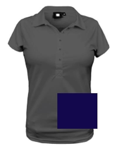 Tony Trevis damskie polo, ciemno niebieskie