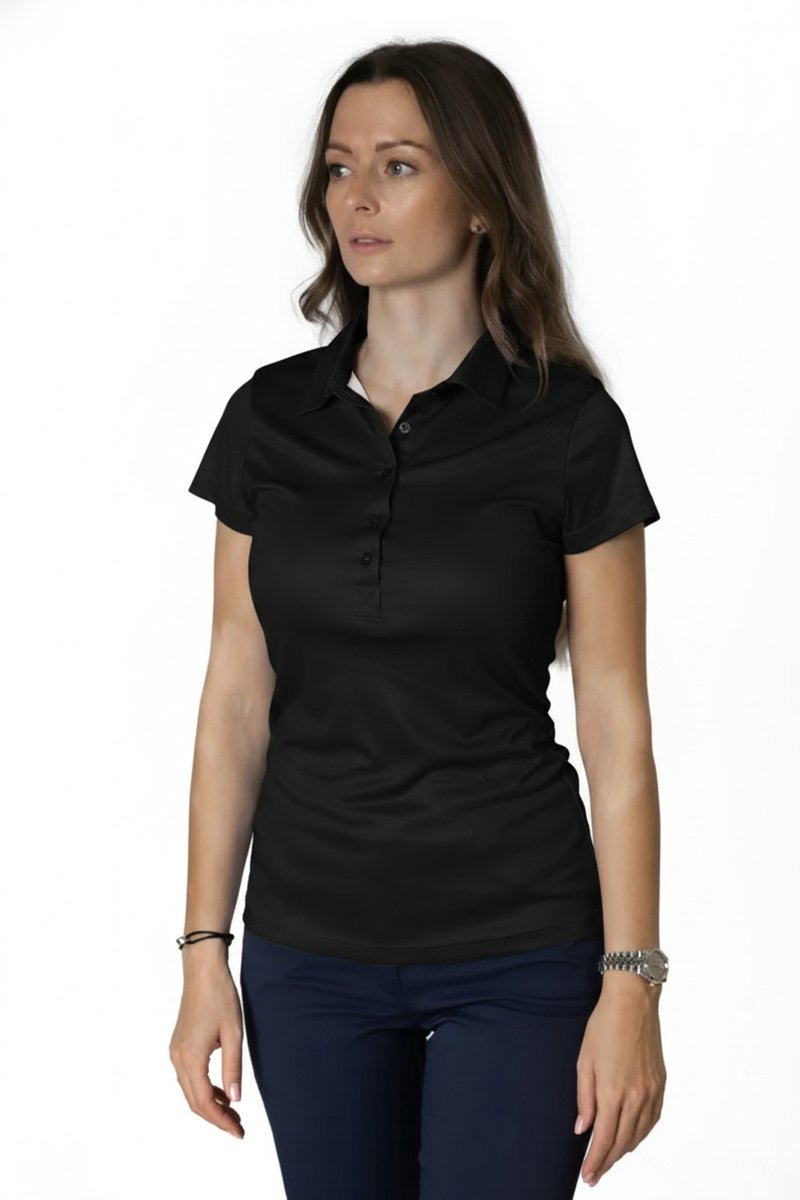 Tony Trevis ladies polo, czarne