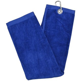 Longridge Luxury Three Fold ręcznik golfowy, niebieski