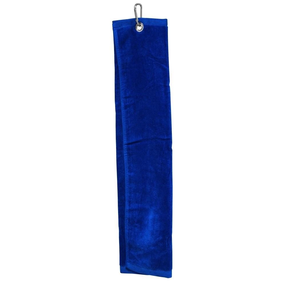 Longridge Luxury Three Fold ręcznik golfowy, niebieski