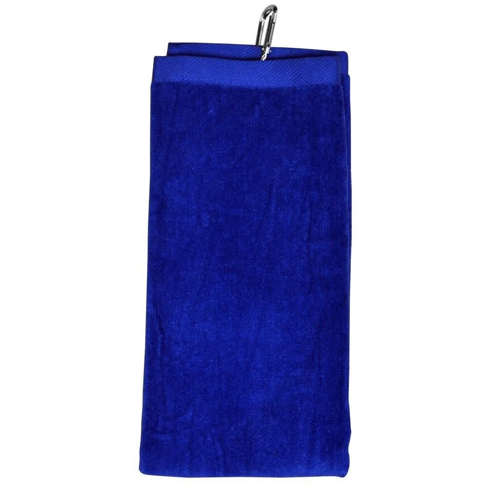 Longridge Luxury Three Fold ręcznik golfowy, niebieski