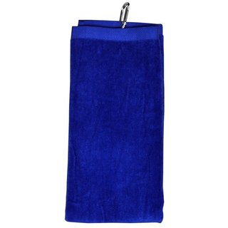 Longridge Luxury Three Fold ręcznik golfowy, niebieski