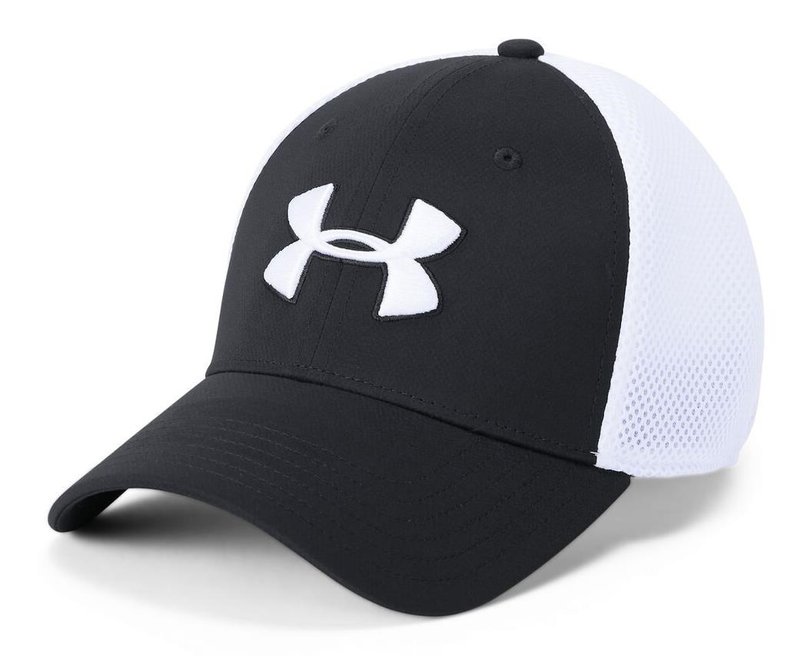 Under Armour Microthread Mesh męska czapka z daszkiem, czarna
