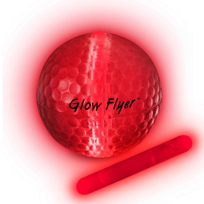 Masters Glow Flyer piłki golfowe, czerwone