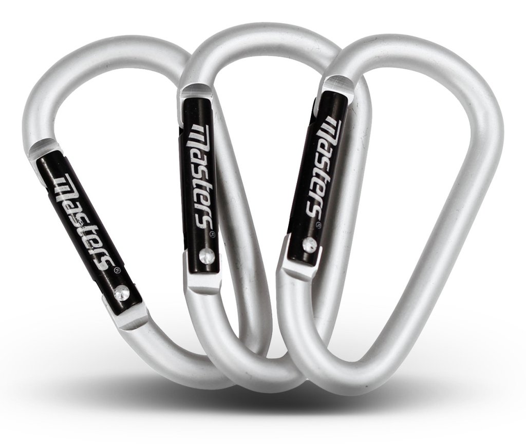 Masters Golf Carabiner Connector akcesoria, srebrny