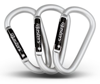 Masters Golf Carabiner Connector akcesoria, srebrny
