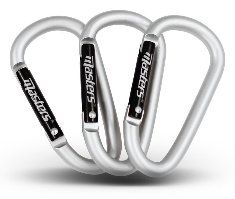 Masters Golf Carabiner Connector akcesoria, srebrny