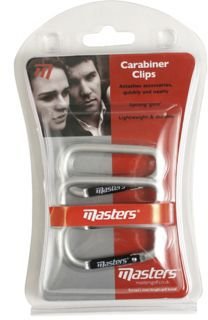 Masters Golf Carabiner Connector akcesoria, srebrny