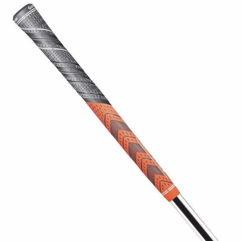 Golf Pride MCC Cord Plus4 grip, STANDARD,, szaro/pomarańczowy