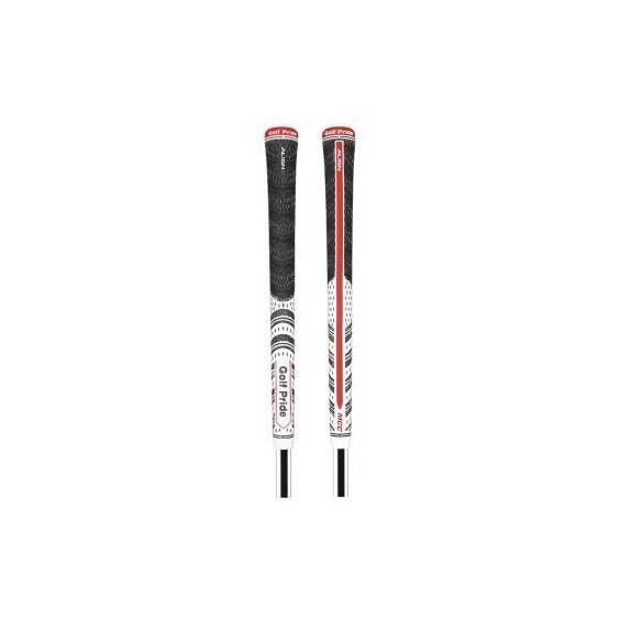Golf Pride Multicompound Classic Align grip, Midsize, biało/czerwono/czarny