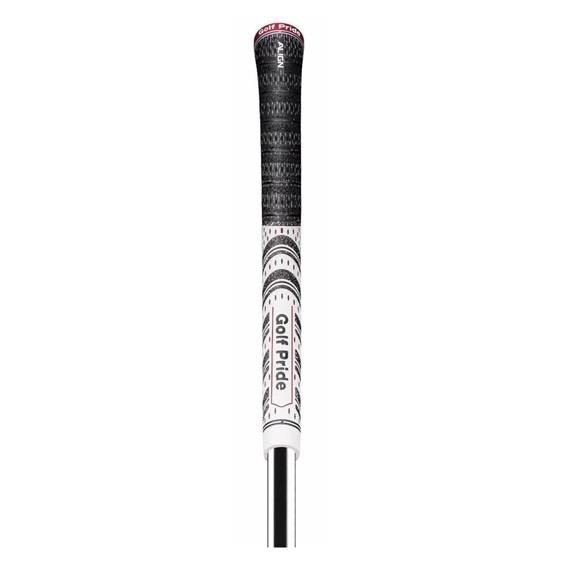 Golf Pride Multicompound Classic Align grip, Midsize, biało/czerwono/czarny