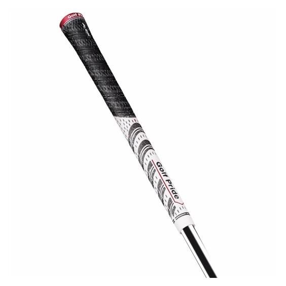 Golf Pride Multicompound Classic Align grip, Midsize, biało/czerwono/czarny