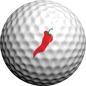 Masters Golfdotz naklejki na piłki golfowe, Red Hot Chilli Peppers (24 naklejki)