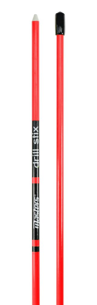 Drill-Stix kijki treningowe, 2szt., czerwone