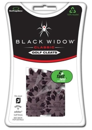 SoftSpikes Black Widow FT3 kolce do butów golfowych