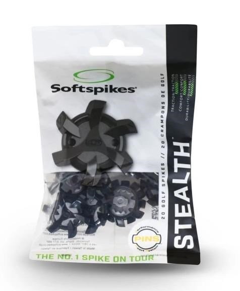 Softspikes Stealth Pins golfowe spiki, 20szt.