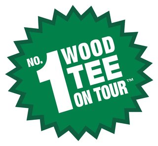 Pride Prolength Tees Green drewniana tee 101mm, 50szt.