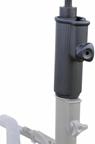Masters Golf Umbrella Holder Extender akcesoria do wózka, czarny