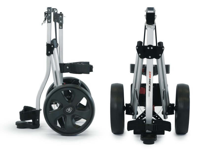 Masters Golf 5 Series Compact 2 Wheel wózek, srebrny