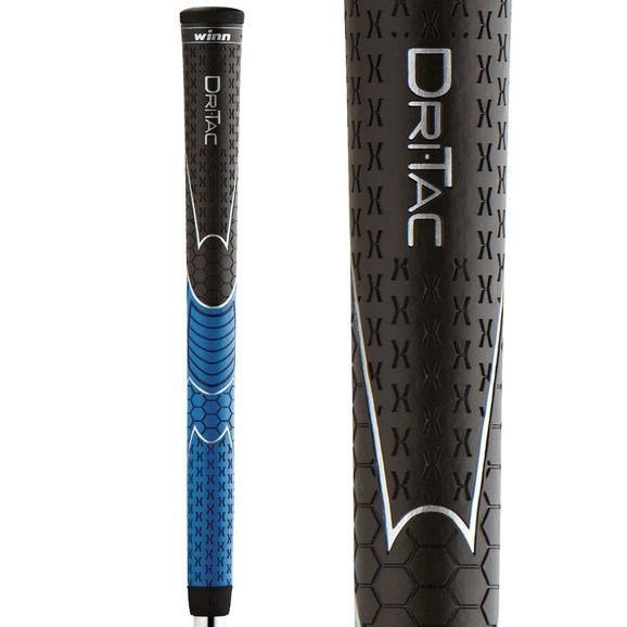 Winn Dri-Tac grip, Midsize, czarno/niebieski