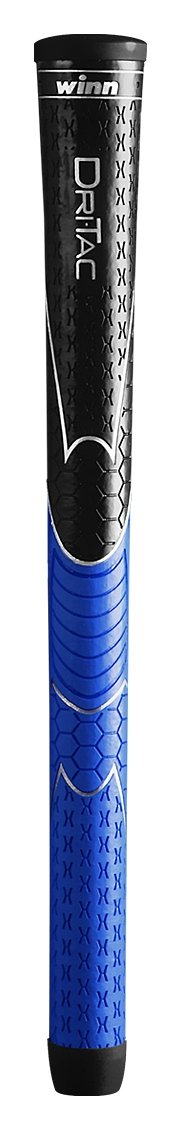 Winn Dri-Tac WinnDry grip, MIDSIZE, czarno/niebieski