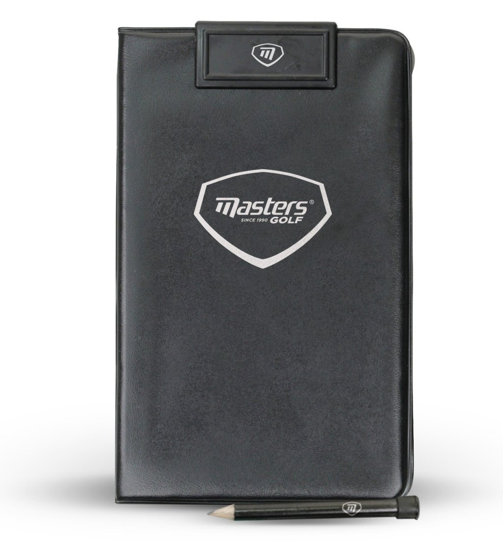 Masters Golf Score Card Holder, czarny