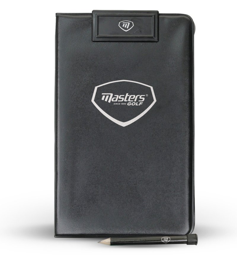 Masters Golf Score Card Holder, czarny