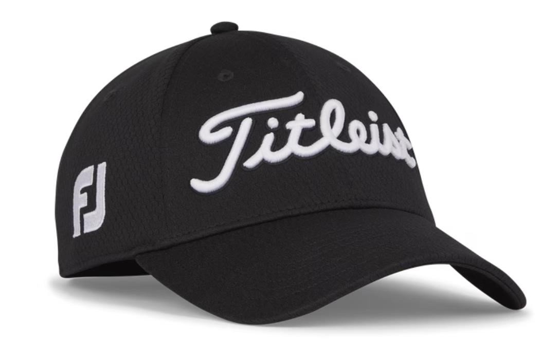 Titleist Tour Elite męska czapka z daszkiem, czarna