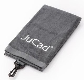 JuCad TriFold ręcznik golfowy, szary
