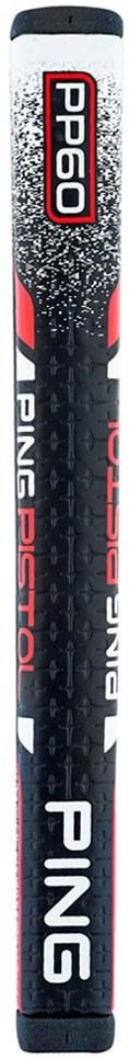 Ping Pistol PP60 putter grip, biało/czerwony