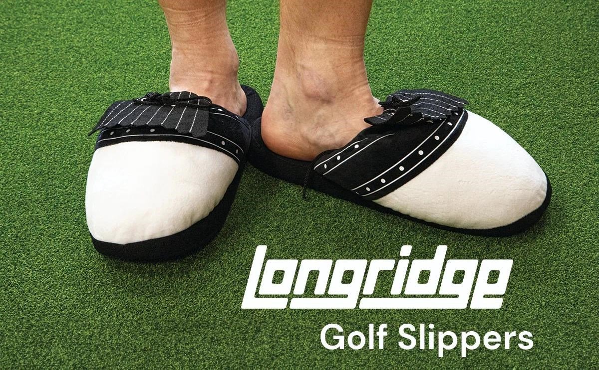 Longridge Golf Slippers kapcie, UK10-12
