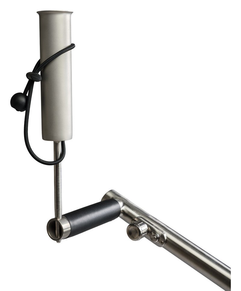Davies Caddy Compact uchwyt na parasol, szczotkowane srebro