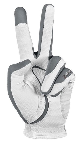 Zoom Weather damska rękawiczka golfowa, biało/srebrna