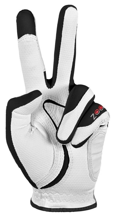 Zoom Weather damska rękawiczka golfowa z magnesem, biało/czarna