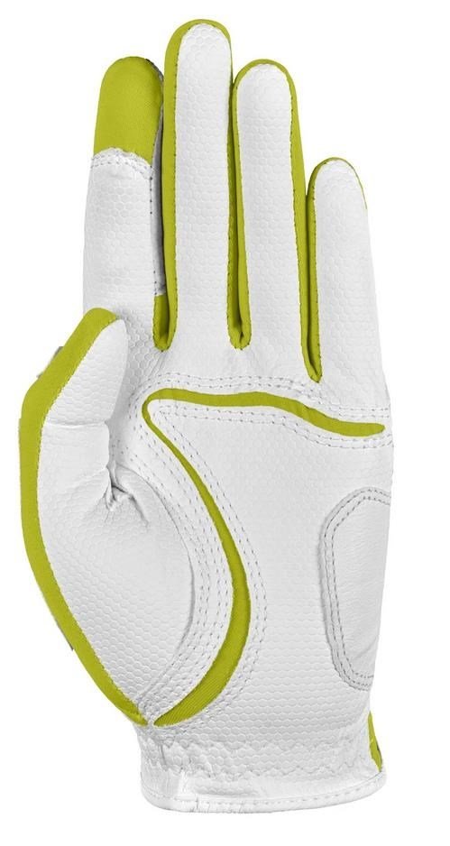 Zoom Weather damska rękawiczka golfowa, biało/limonkowa