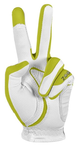 Zoom Weather damska rękawiczka golfowa, biało/limonkowa