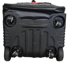 Big Max Aqua TCS Travel Cover, czarno/czerwona