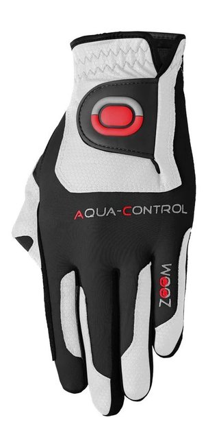 Zoom Aqua Control męska rękawiczka golfowa, biało/czarno/czerwona
