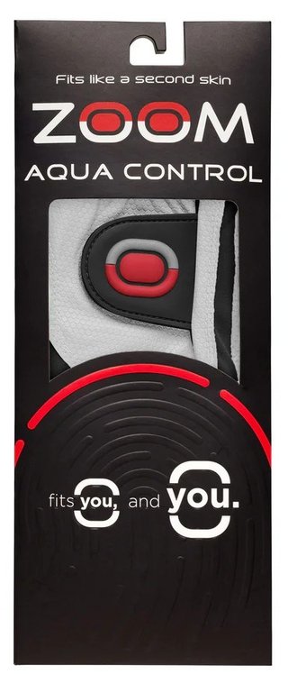 Zoom Aqua Control męska rękawiczka golfowa, biało/czarno/czerwona
