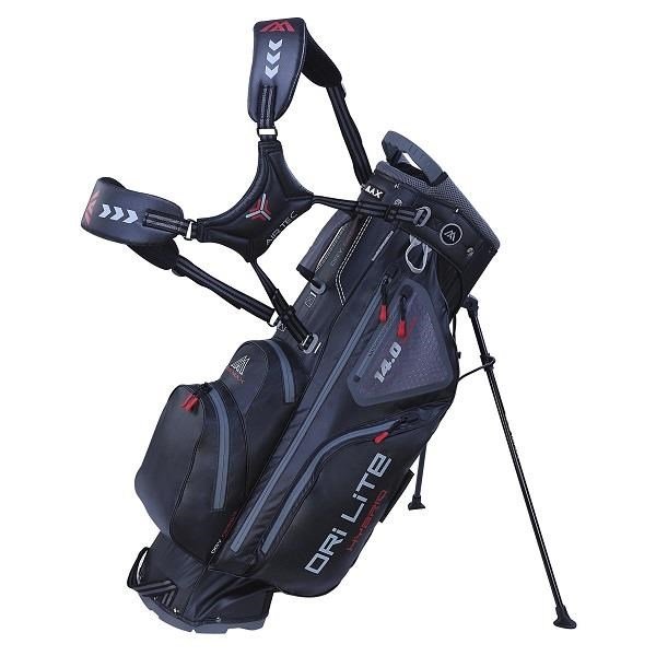 Big Max Dri Lite Hybrid 9" stand bag, czarny