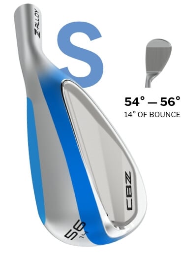Podeszwa Cleveland S-Shaped — Sand Wedge